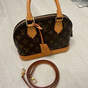 Authentic Louis Vuitton Alma BB Monogram